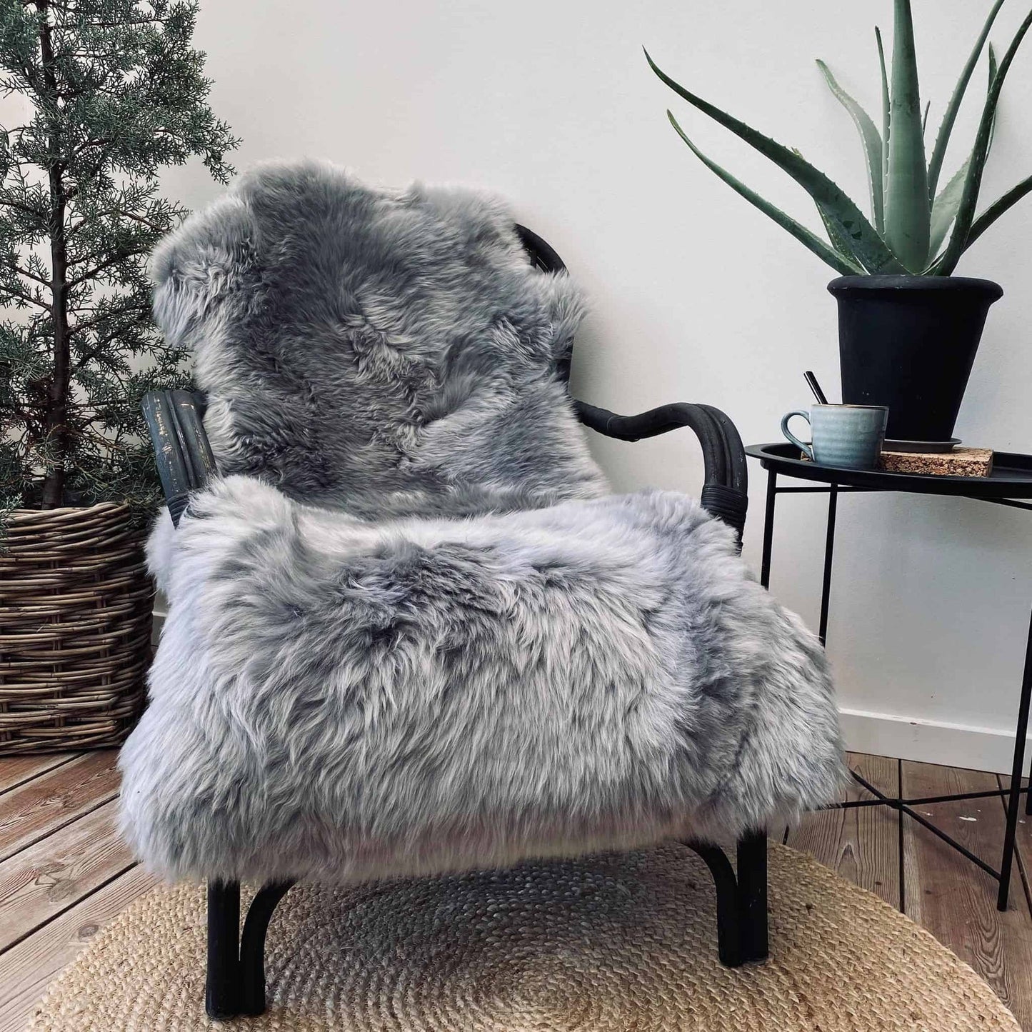 Lammeskind – Lys grå 140cm - VIAMAJA.DK