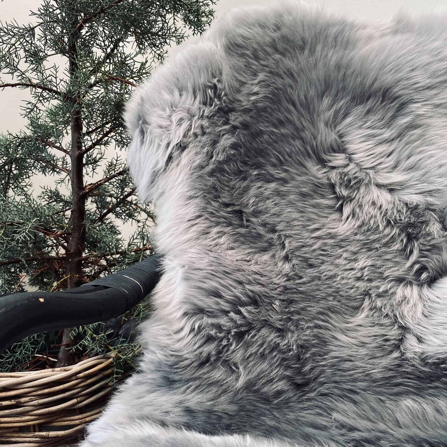 Lammeskind – Lys grå 140cm - VIAMAJA.DK