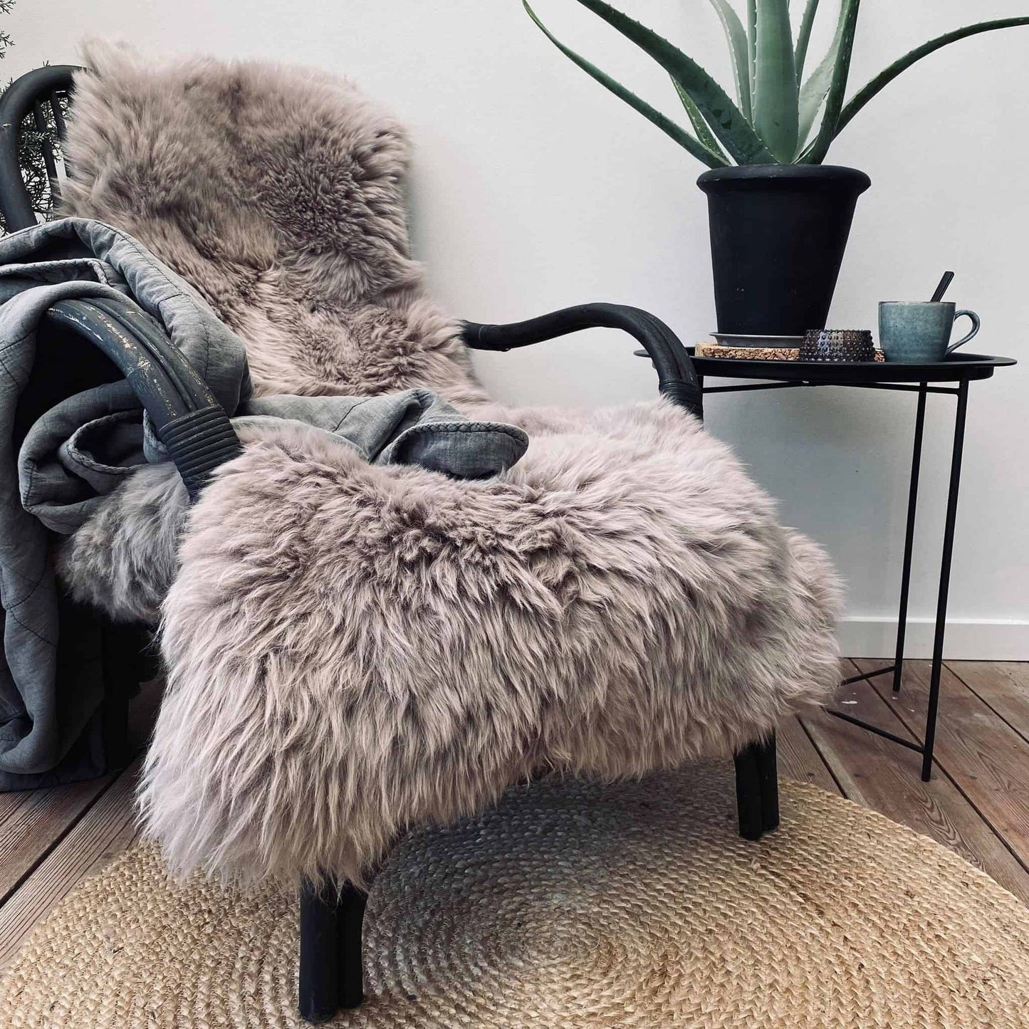 Lammeskind XL Mocca - 140cm - VIAMAJA.DK