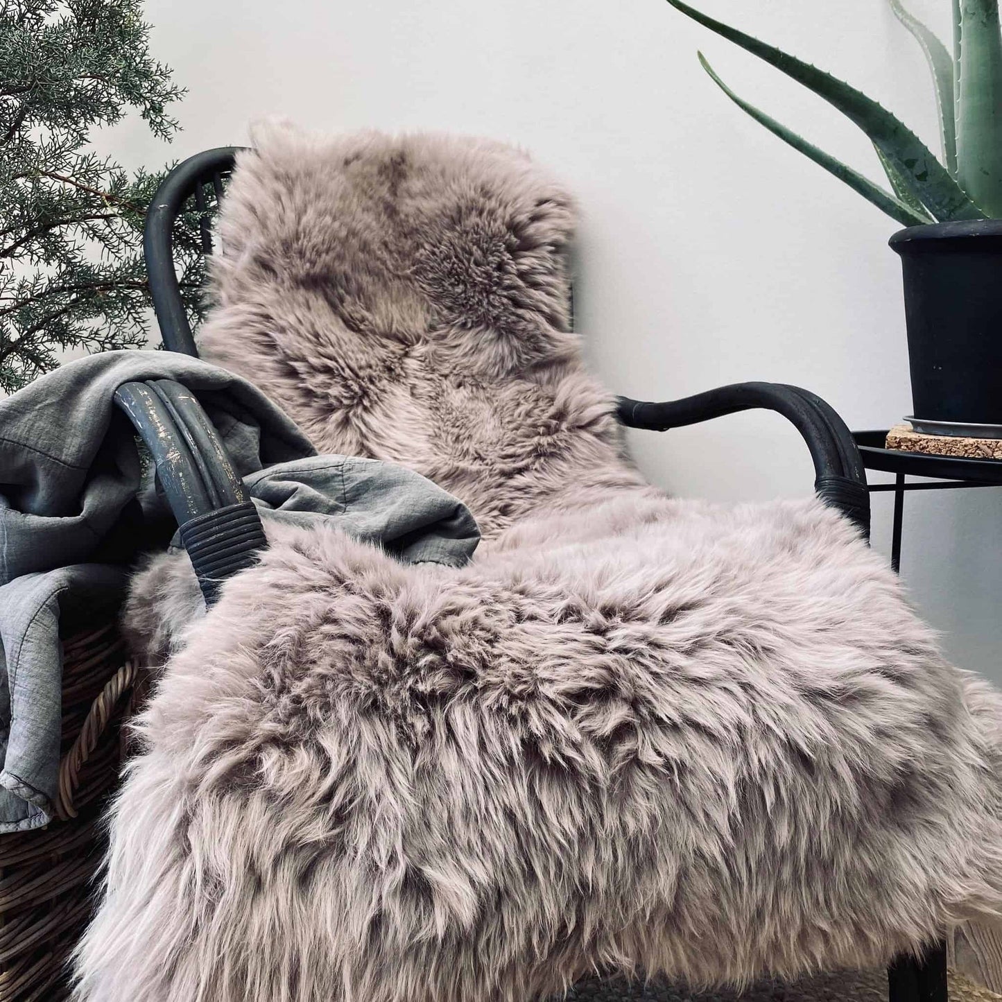 Lammeskind XL Mocca - 140cm - VIAMAJA.DK