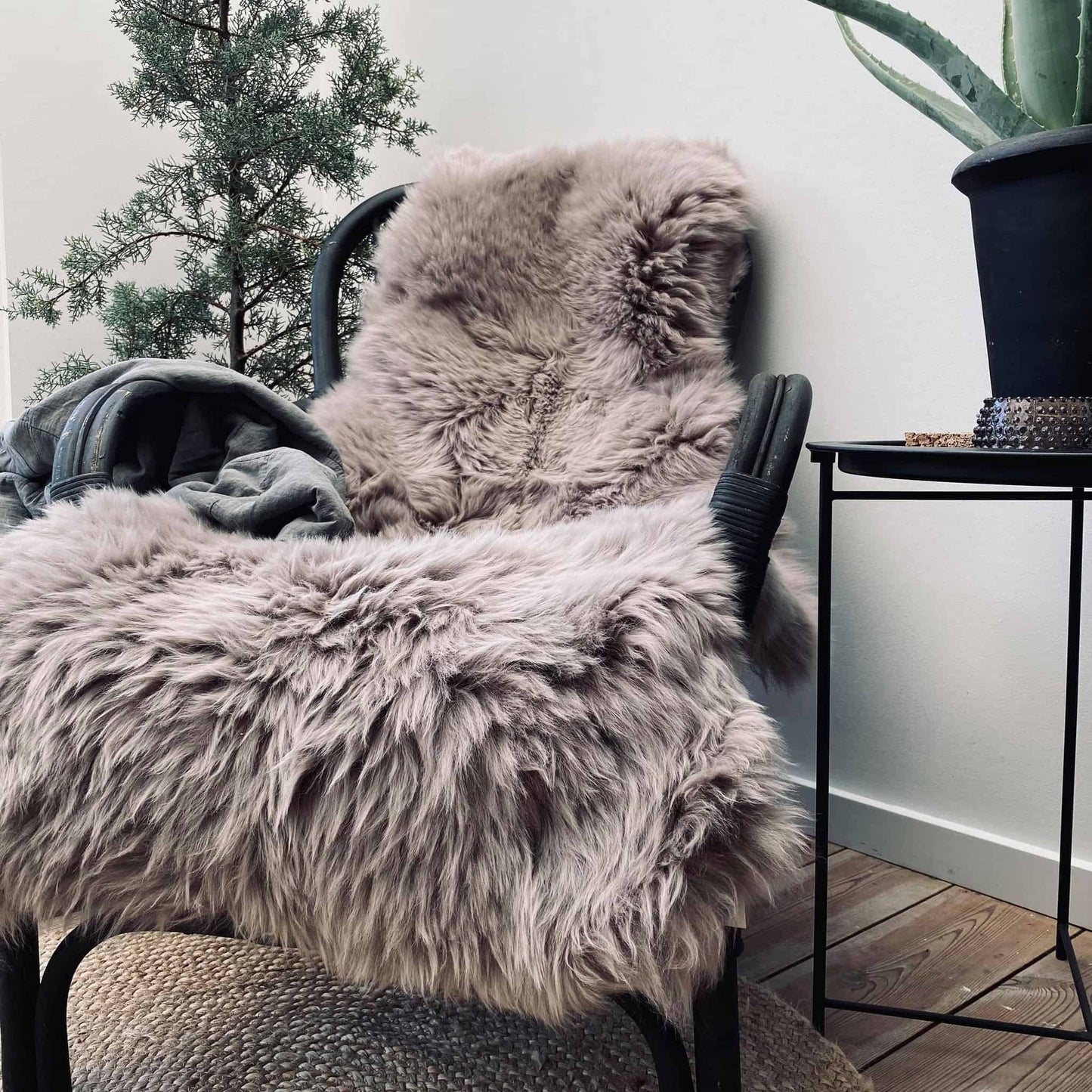 Lammeskind XL Mocca - 140cm - VIAMAJA.DK