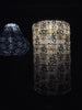Cylinderlampa med solceller – Flower Beige