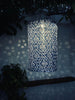 Cylinderlampa med solceller - SUMMER BLUE