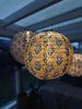 Lampa med solceller – Flower dia 30cm Orange