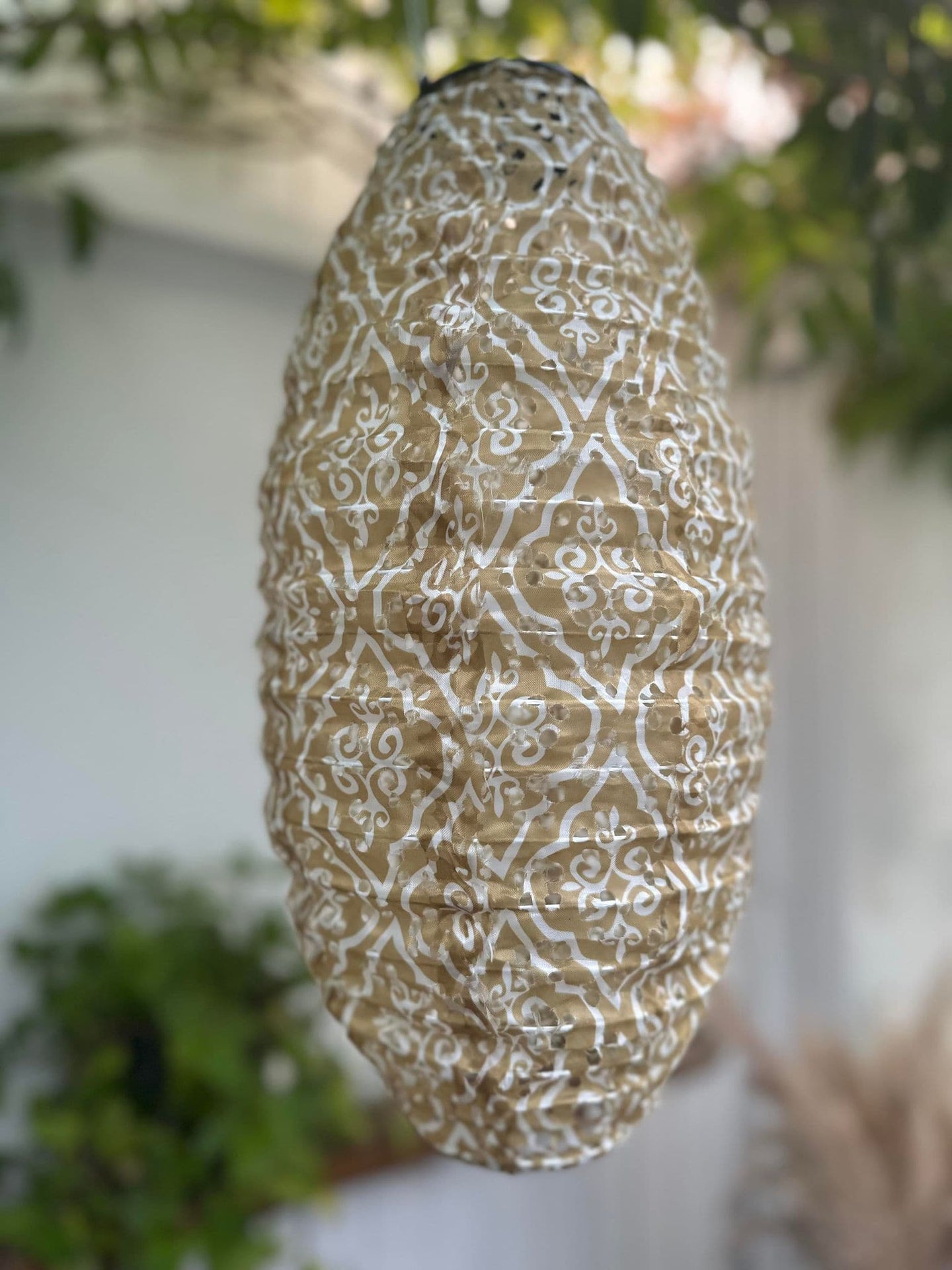 Lampe med solceller - SUMMER GOLD - VIAMAJA.DK