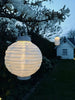 Lampa med solceller – White ball