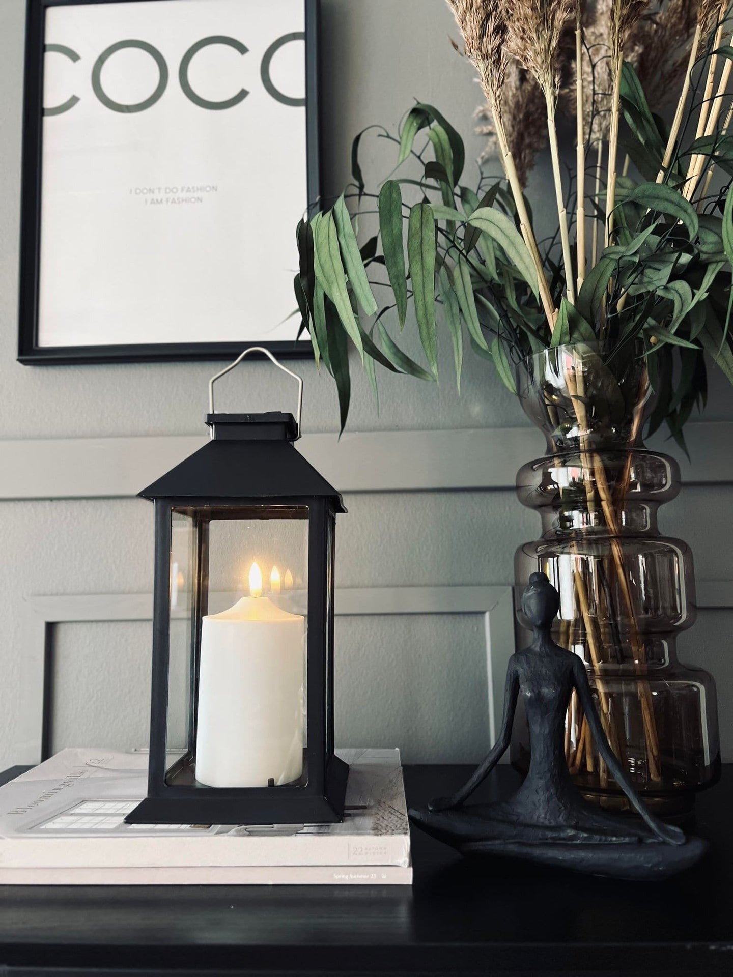 Lanterne med solceller - VIAMAJA.DK