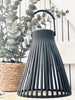 Lykta med solceller - BLACK SOLAR