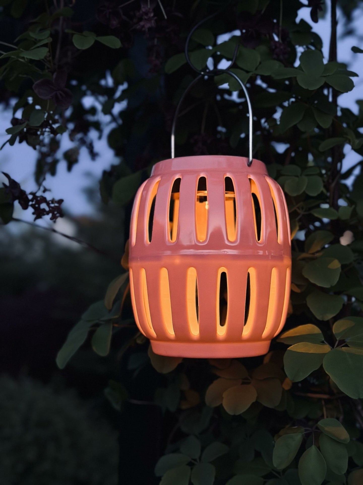 Lanterne med solceller - Coral summer - VIAMAJA.DK