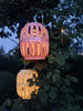 Lykta med solceller - Coral summer