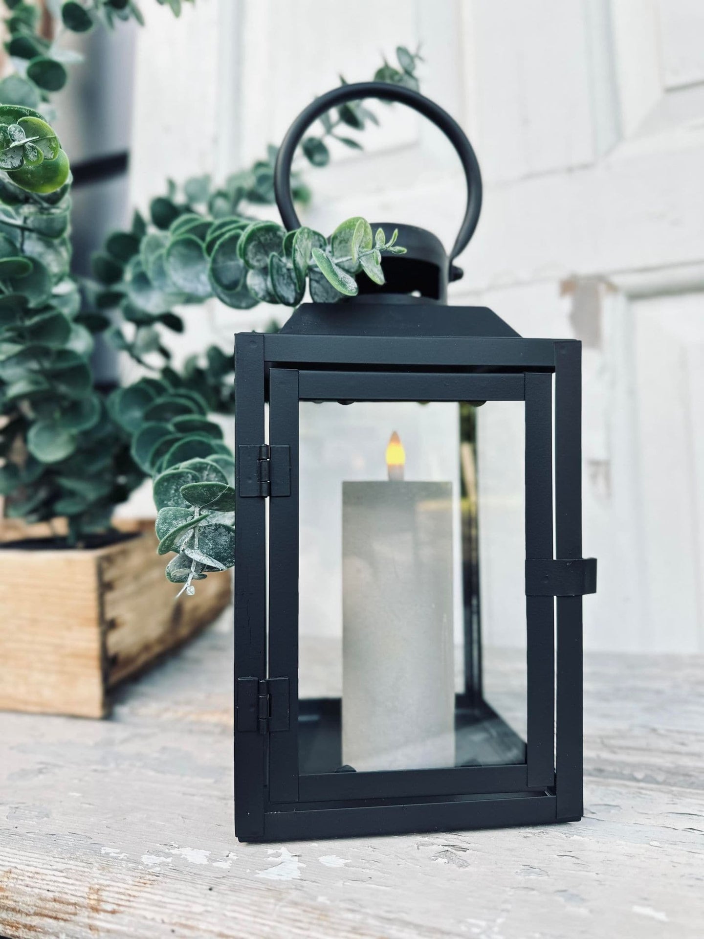 Lanterne metal Sort - VIAMAJA.DK