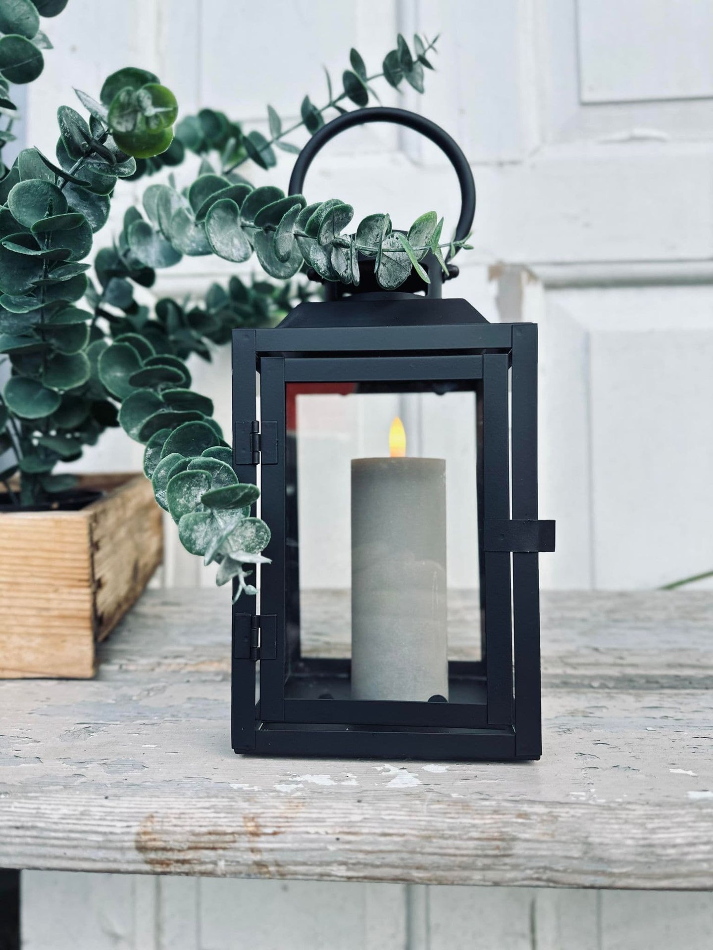 Lanterne metal Sort - VIAMAJA.DK