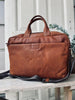 Laptop adventur - chesterfield cognac