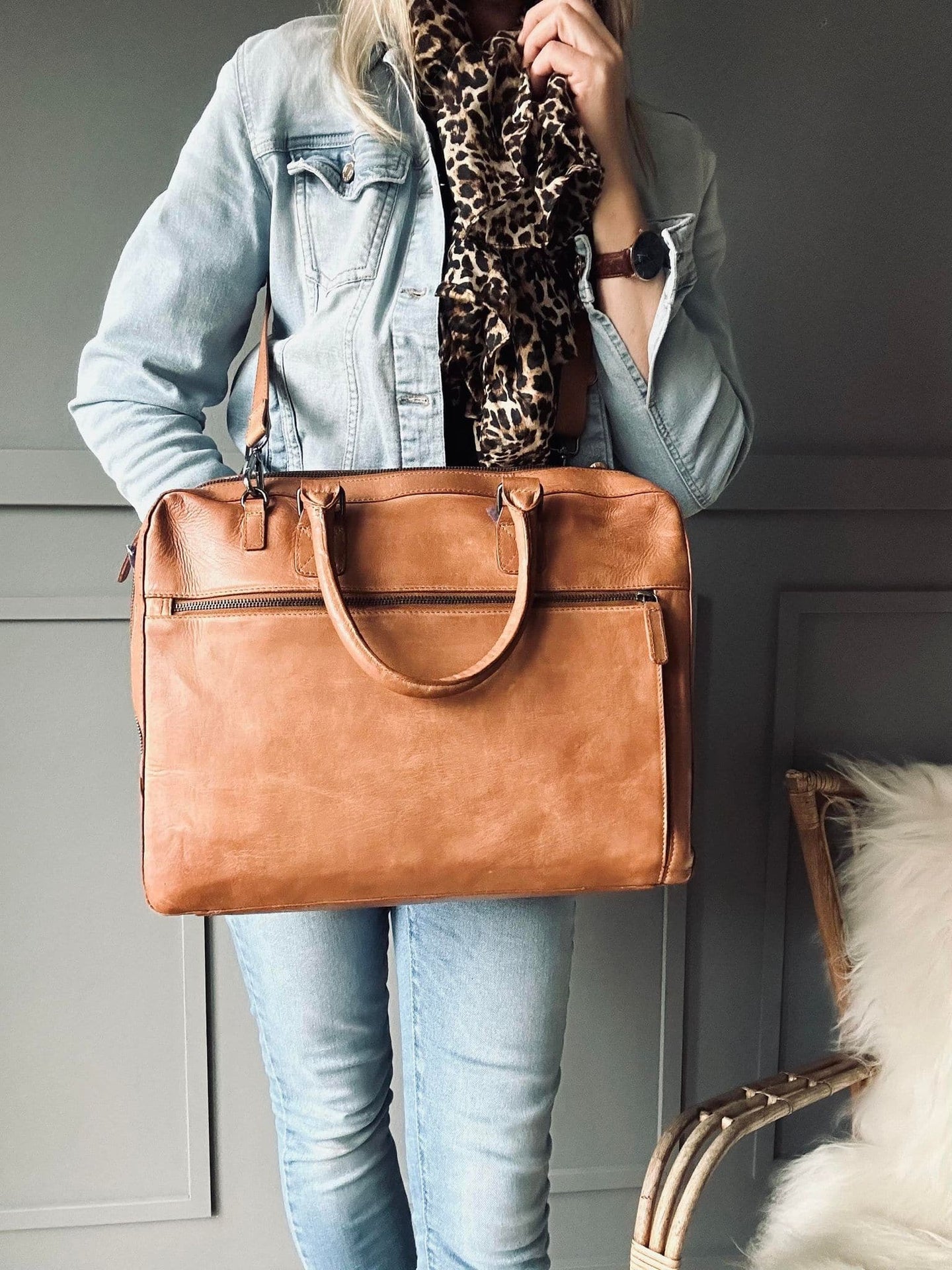 Laptop Cognac London - VIAMAJA.DK