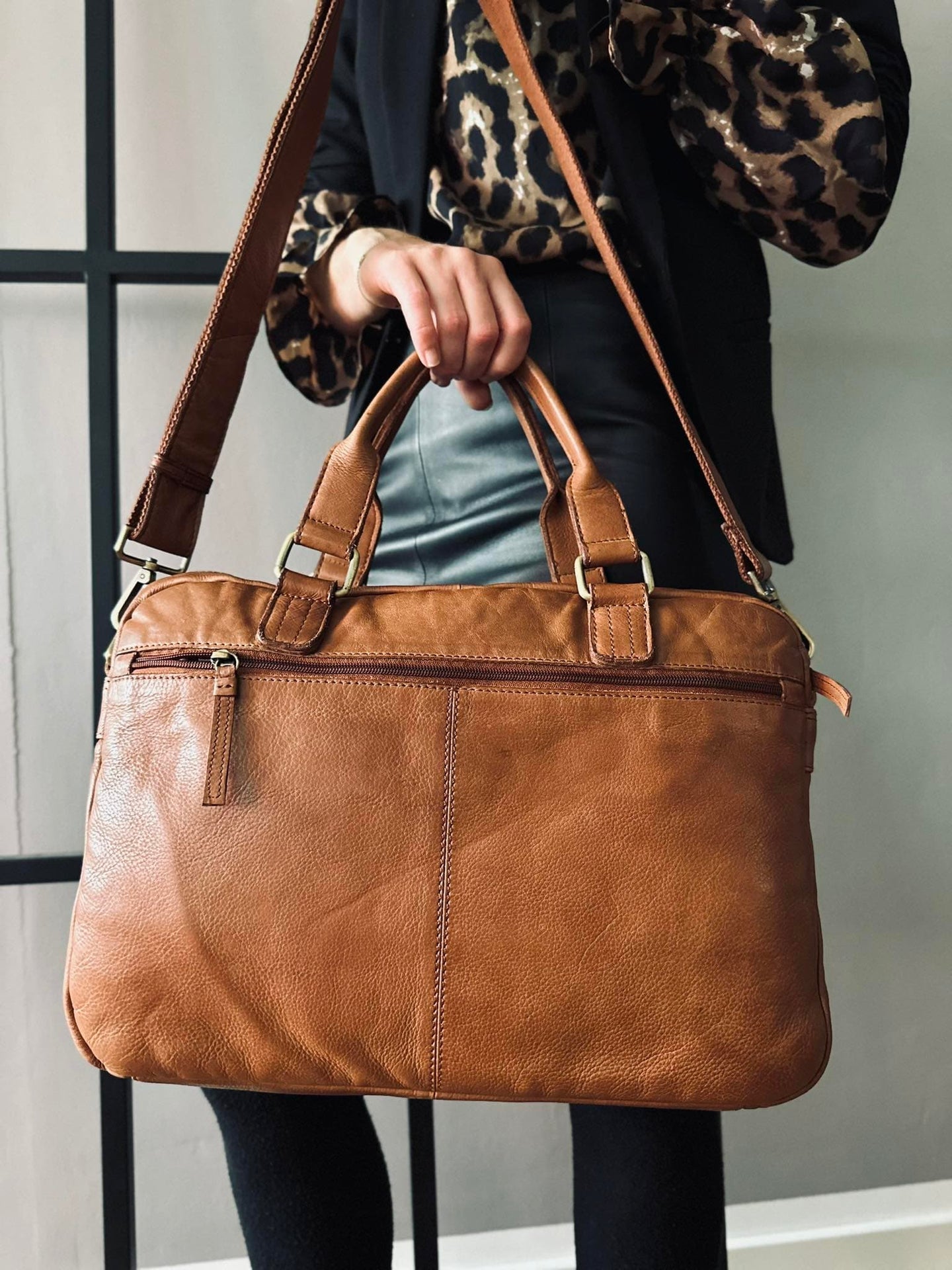 Laptop Raw Boheme - Cognac - VIAMAJA.DK