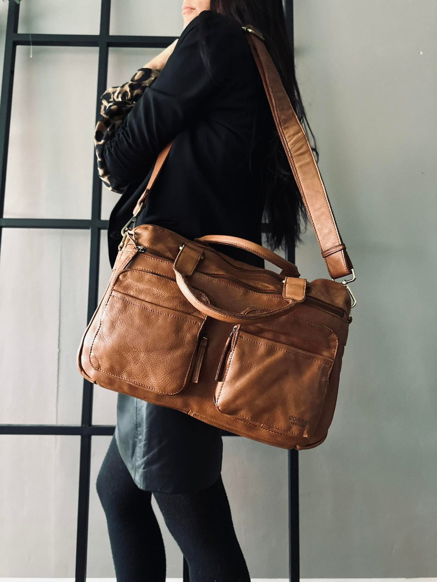 Laptop Raw Boheme - Cognac - VIAMAJA.DK