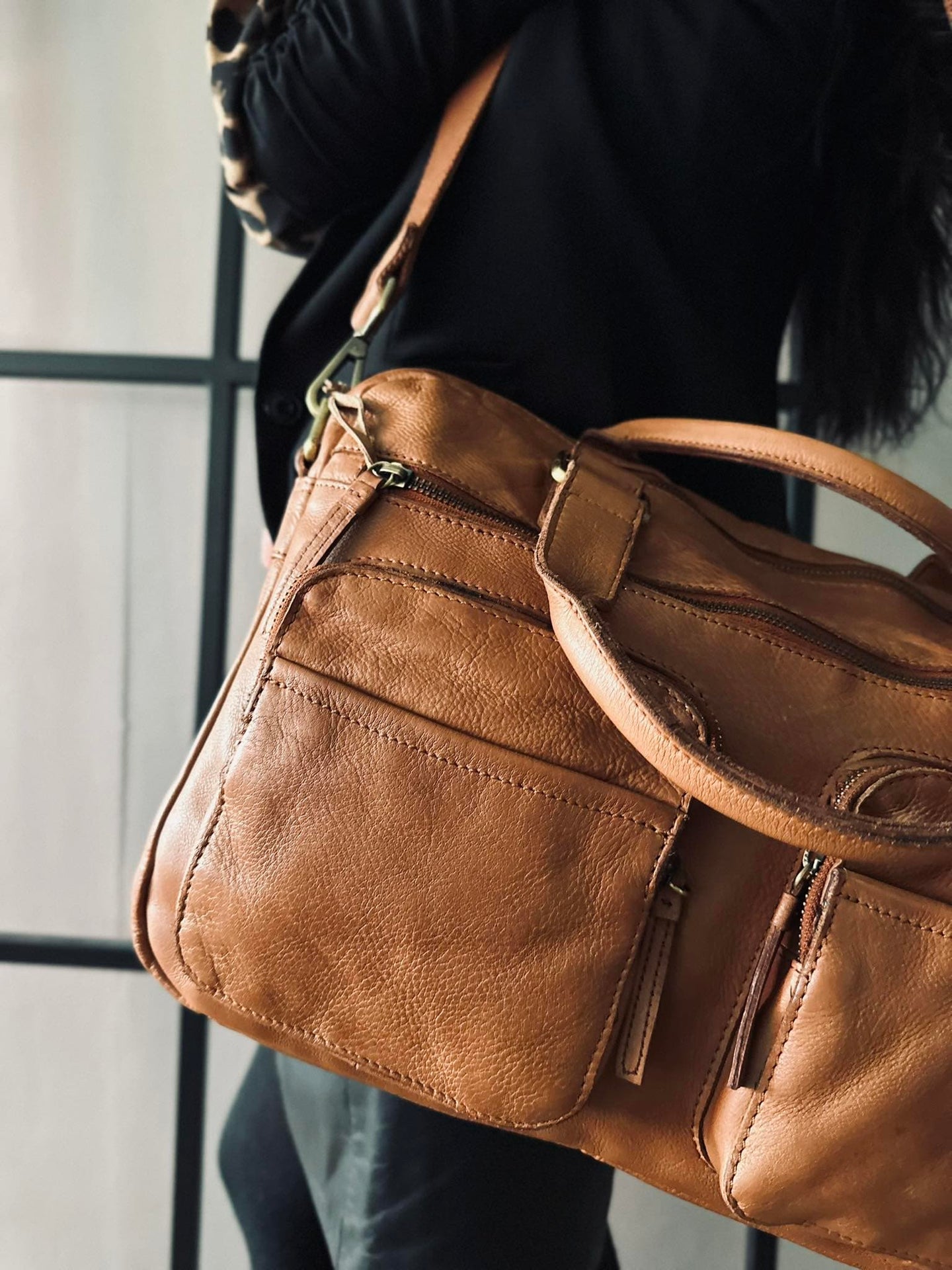 Laptop Raw Boheme - Cognac - VIAMAJA.DK