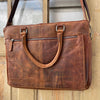 Laptopväska - Cognac recycling