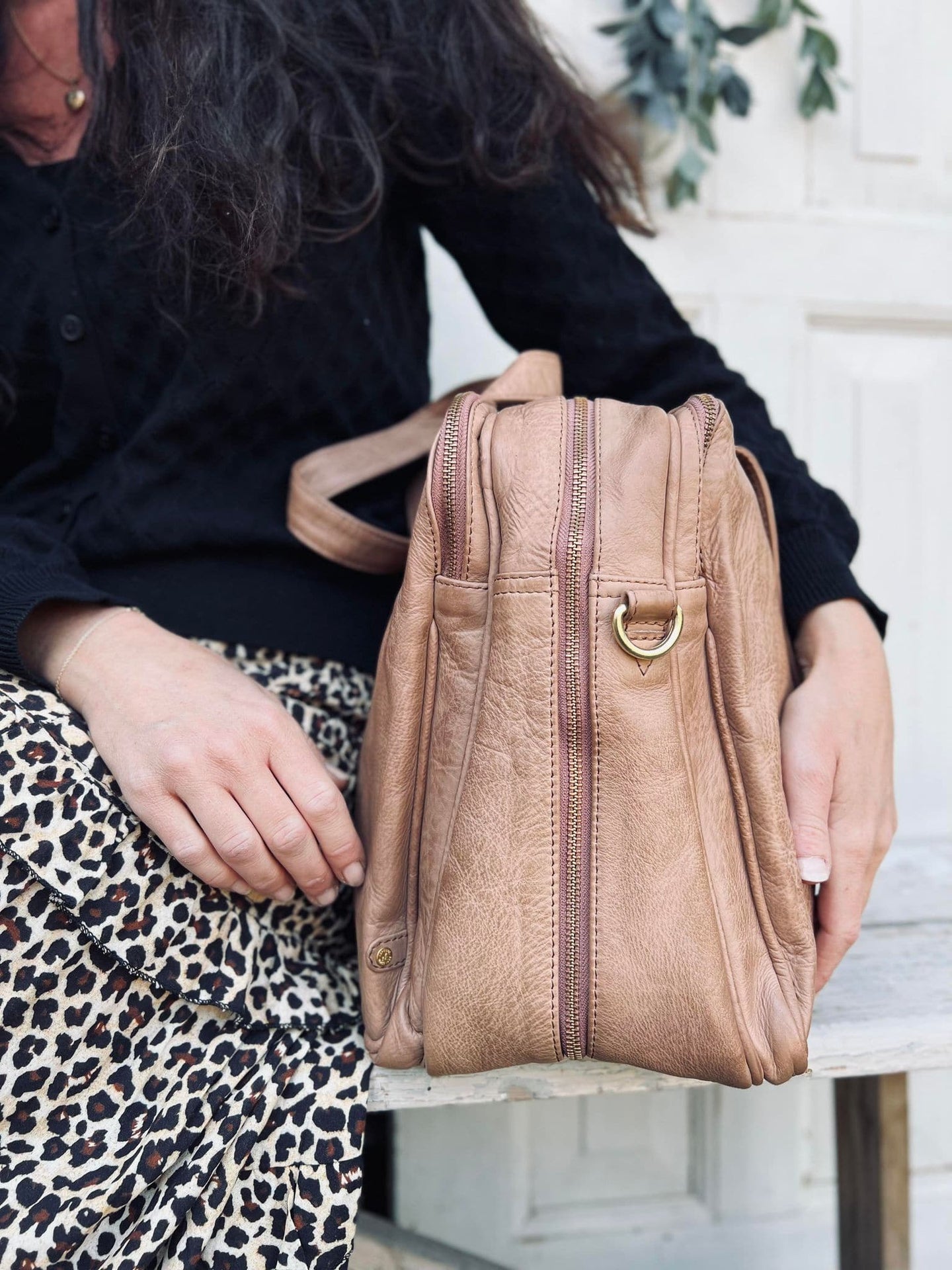 Laptop taske i blødt skind // Honey Deluxe - VIAMAJA.DK