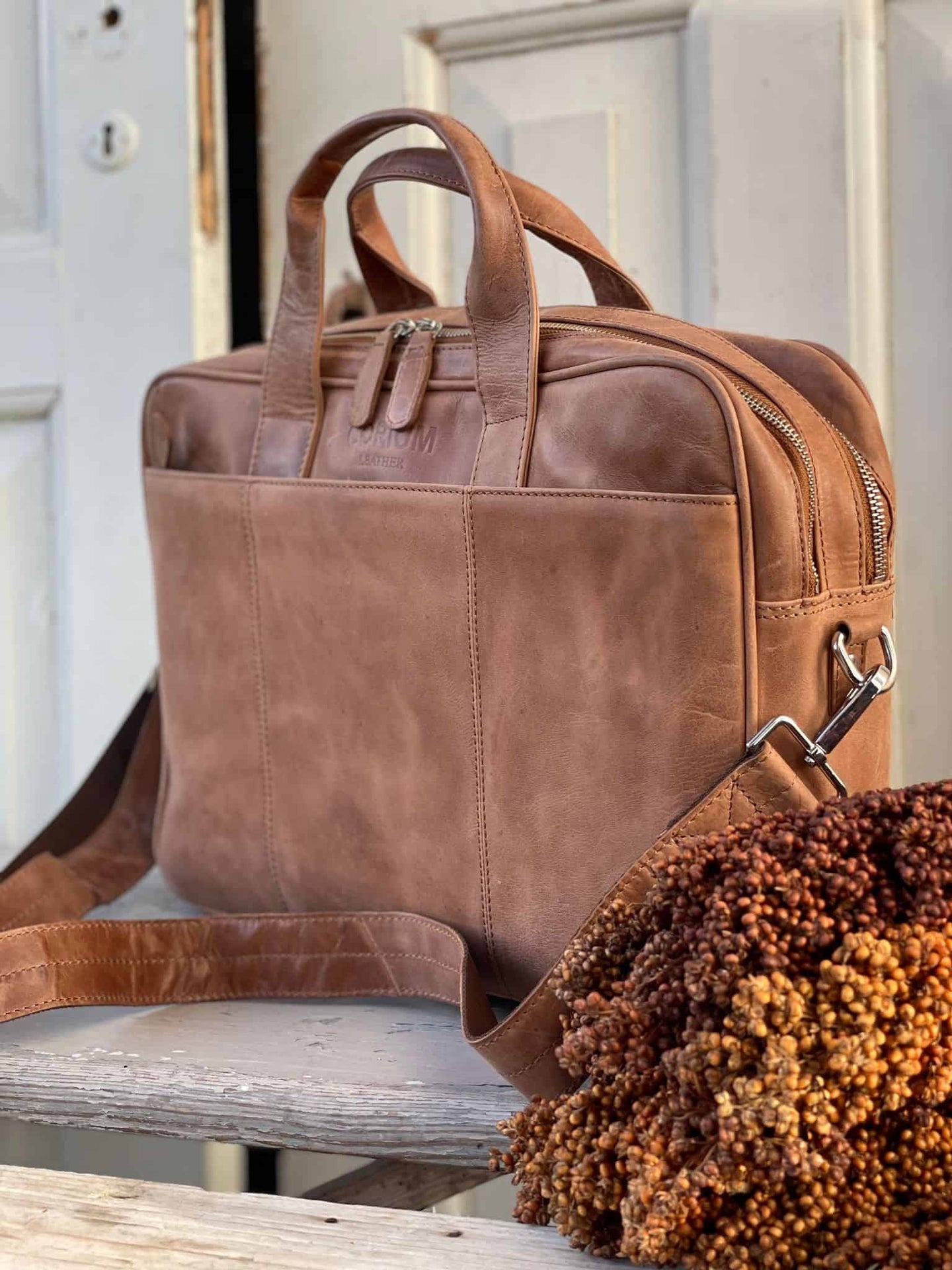 Laptop taske - MELLO Brown - VIAMAJA.DK