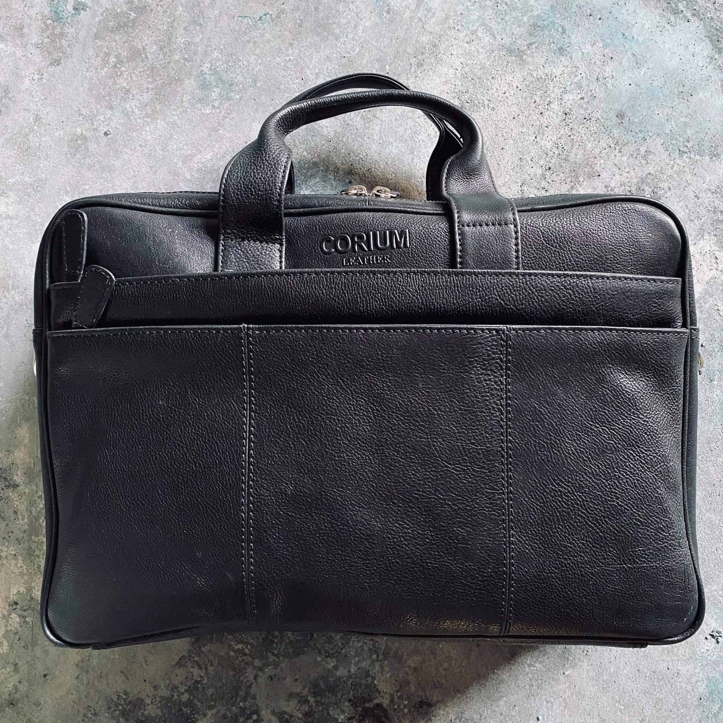 Laptop Taske MELLO – Sort skind - VIAMAJA.DK