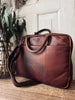 Slim laptopväska - Vintage Brown