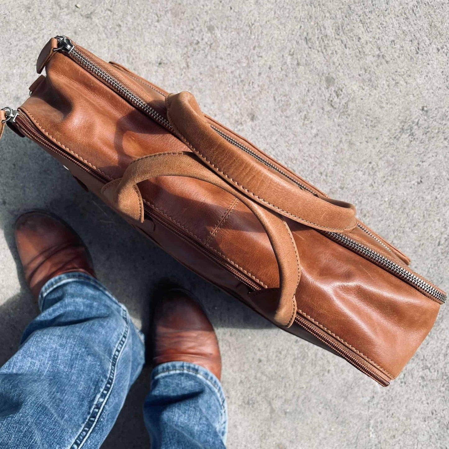 Laptop taske SOLLY Cognac - VIAMAJA.DK