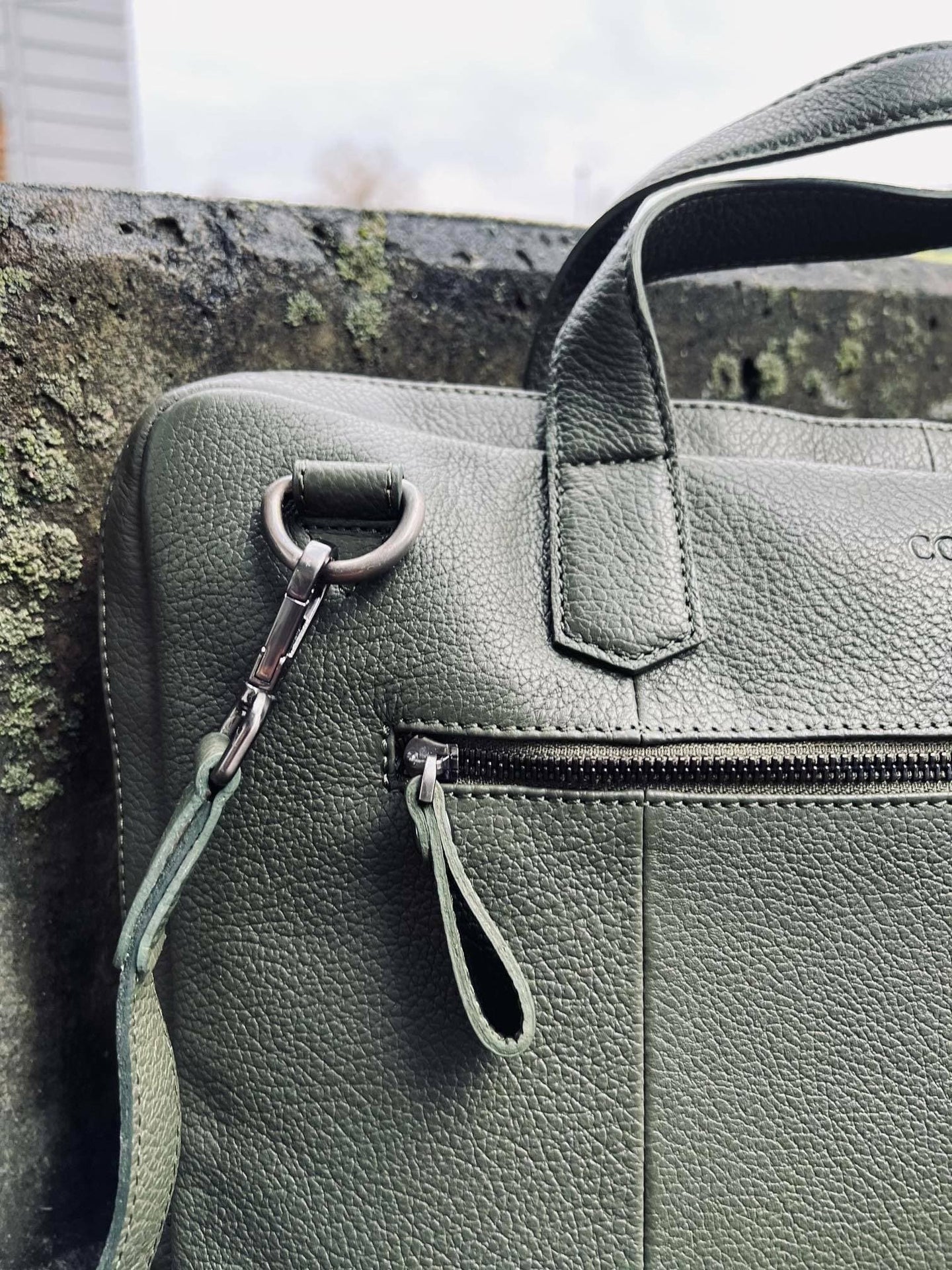 Laptoptaske - LUND Oliven - VIAMAJA.DK
