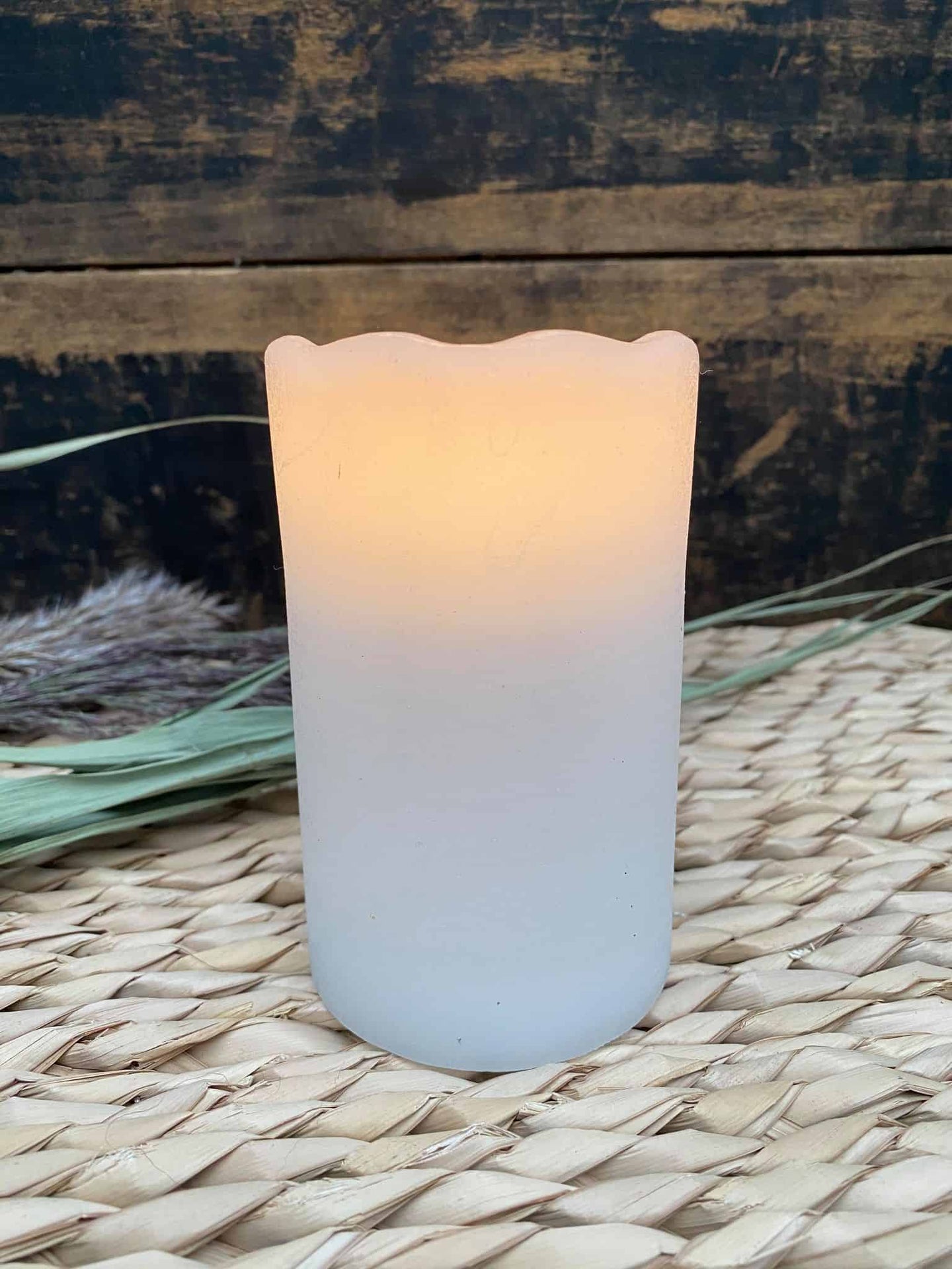 LED Bloklys - 12.5 x 7.5 cm - VIAMAJA