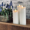 LED Blockljus - 17,5 cm - med 3D-veke
