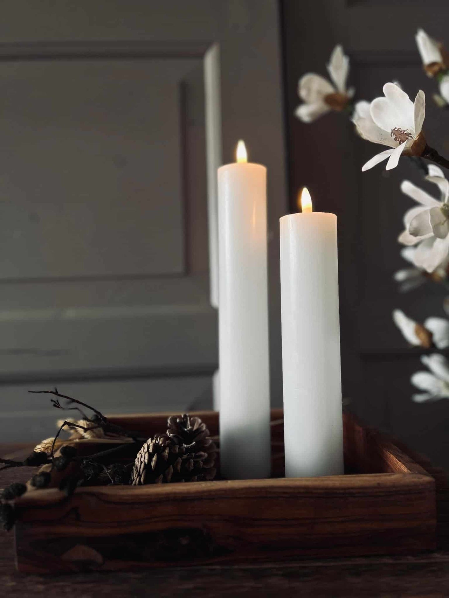 Led Bloklys - 25cm - VIAMAJA.DK