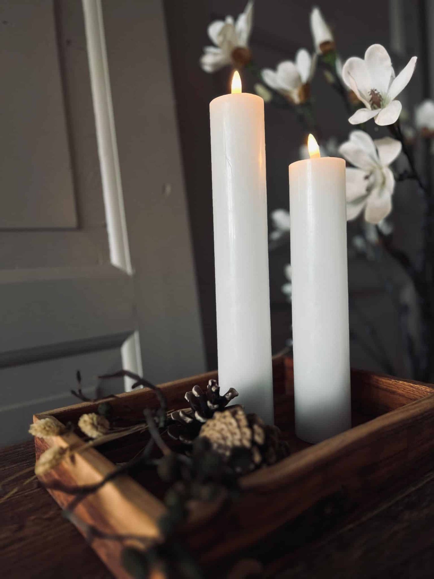 Led Bloklys - 25cm - VIAMAJA.DK