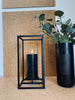 LED Blockljus - Svart - 15cm x 7,5cm