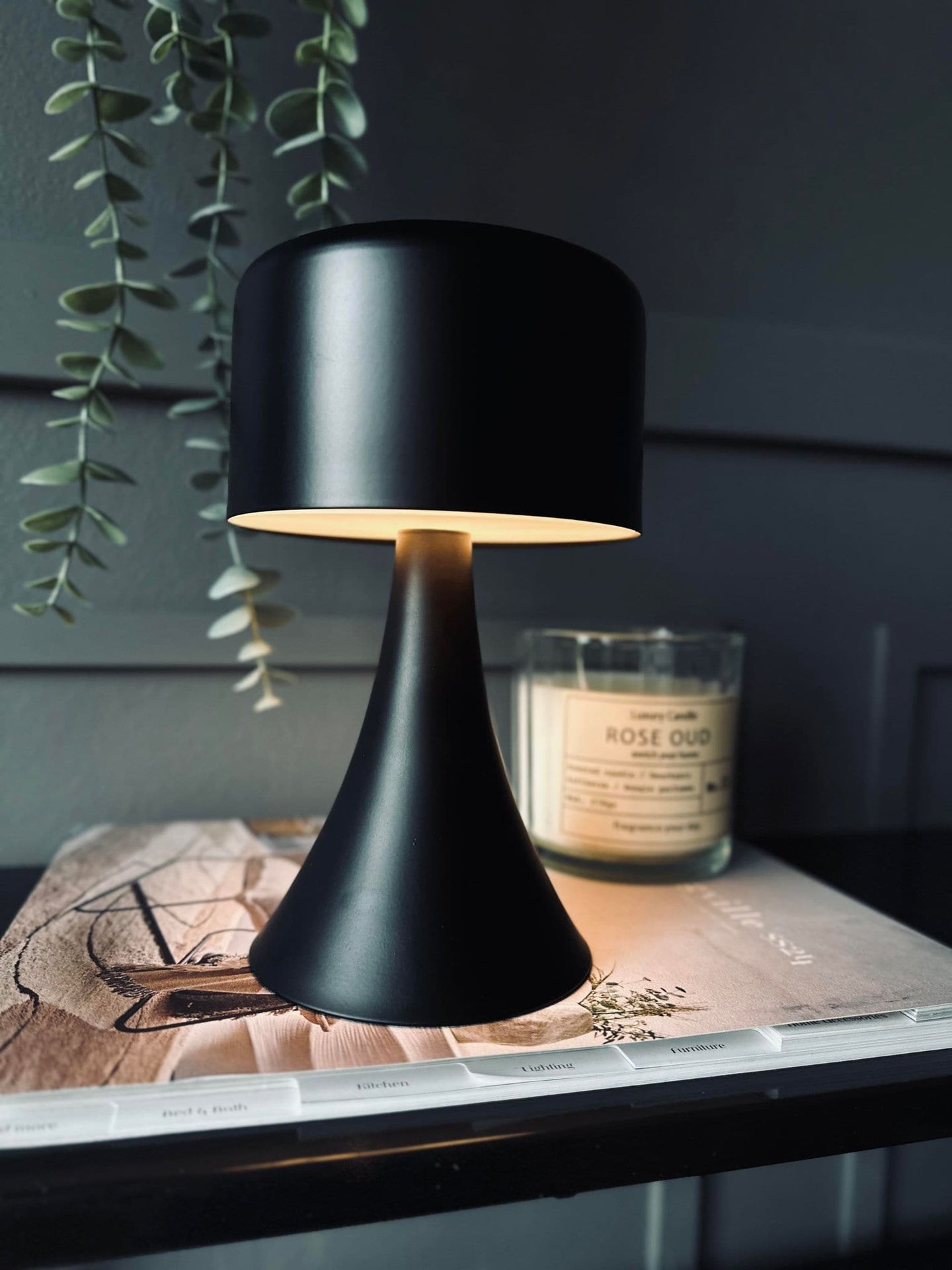 LED Bordlampe Black - VIAMAJA.DK