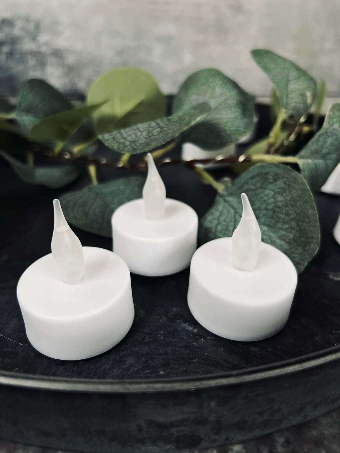 LED Fyrfadslys 6 stk. - Inkl. Fjernbetjening - VIAMAJA.DK