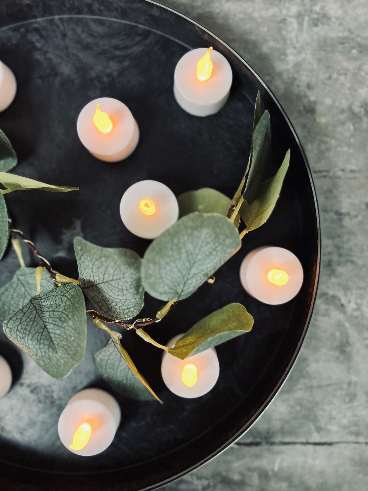 LED Fyrfadslys 6 stk. - Inkl. Fjernbetjening - VIAMAJA.DK