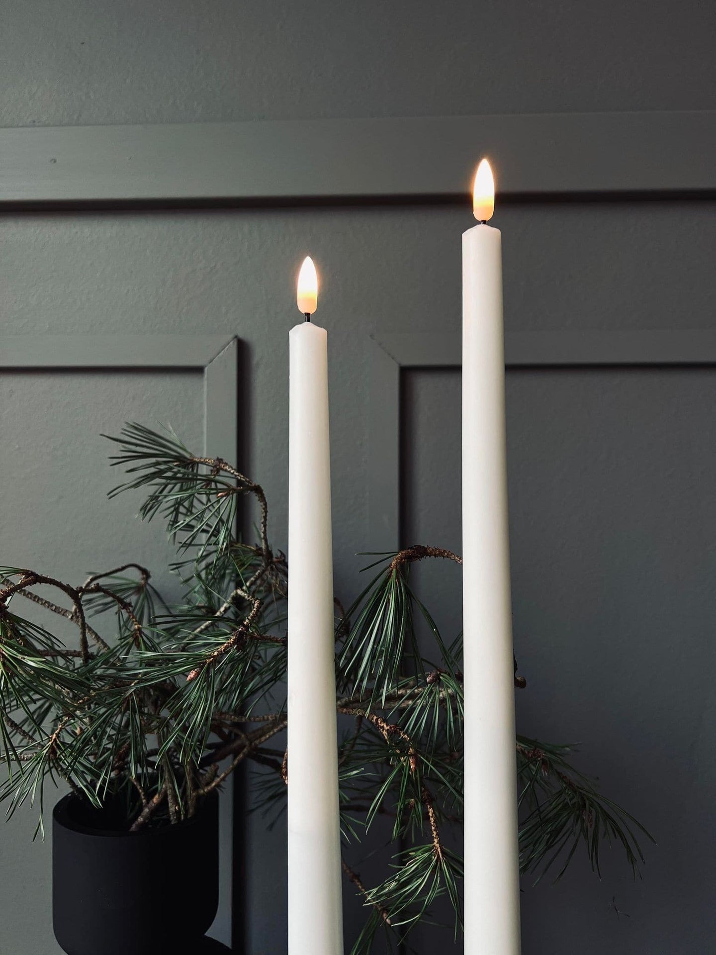 LED Kegle stagelys - H 38cm - VIAMAJA.DK