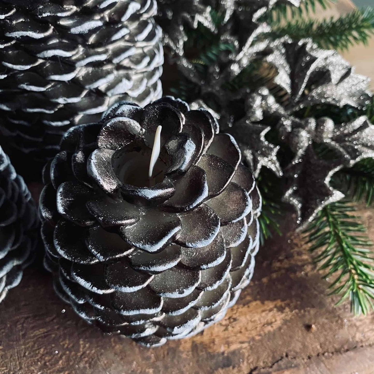 LED Kogler i 3 størrelser - ink fjernbetjening - VIAMAJA.DK