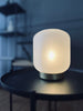 LED-lampa i matt glas med guld - 2. sortering
