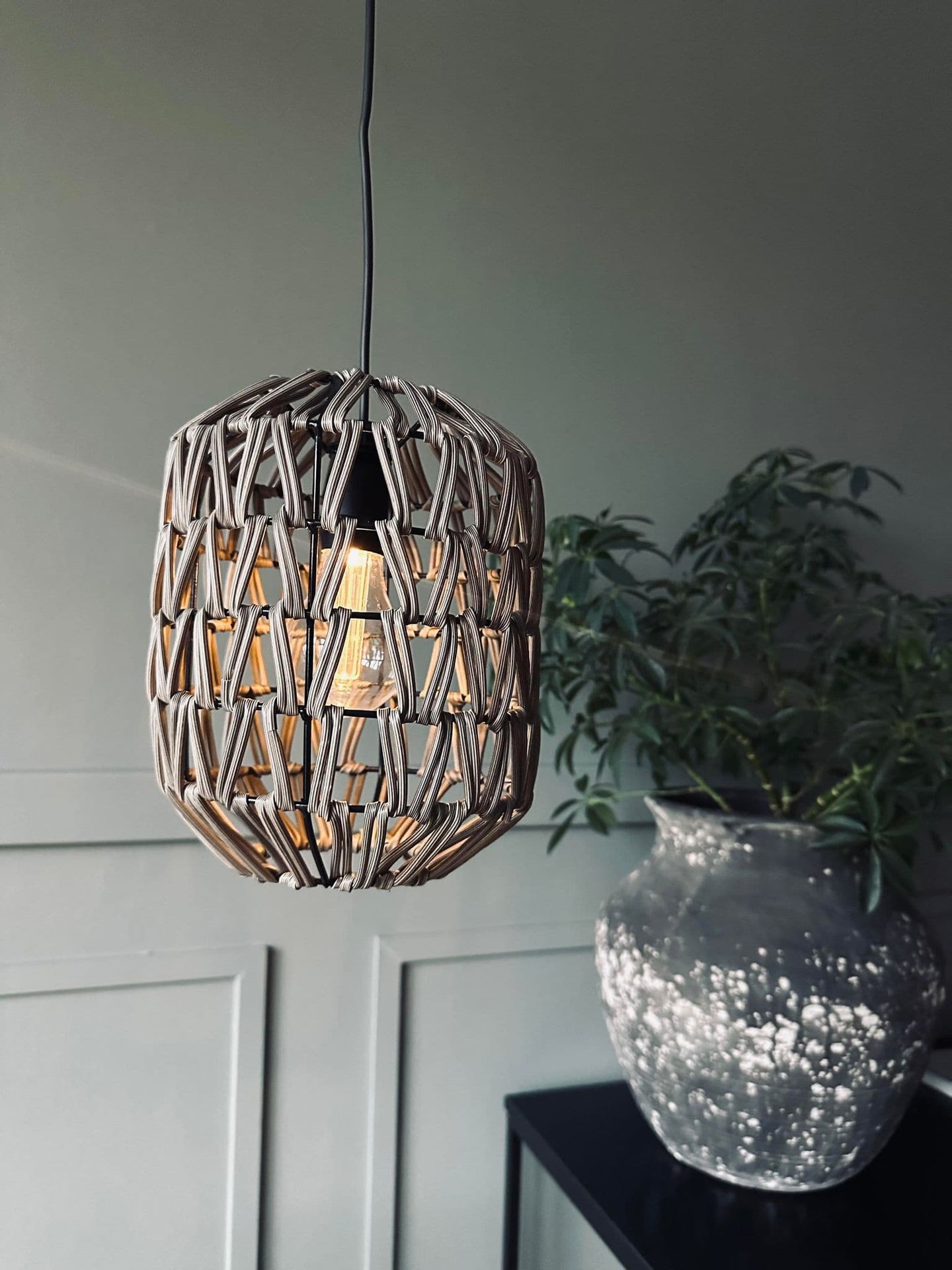 LED-lampa med batterier, timerfunktion – godkänd för inomhus/utomhus - VIAMAJA.DK