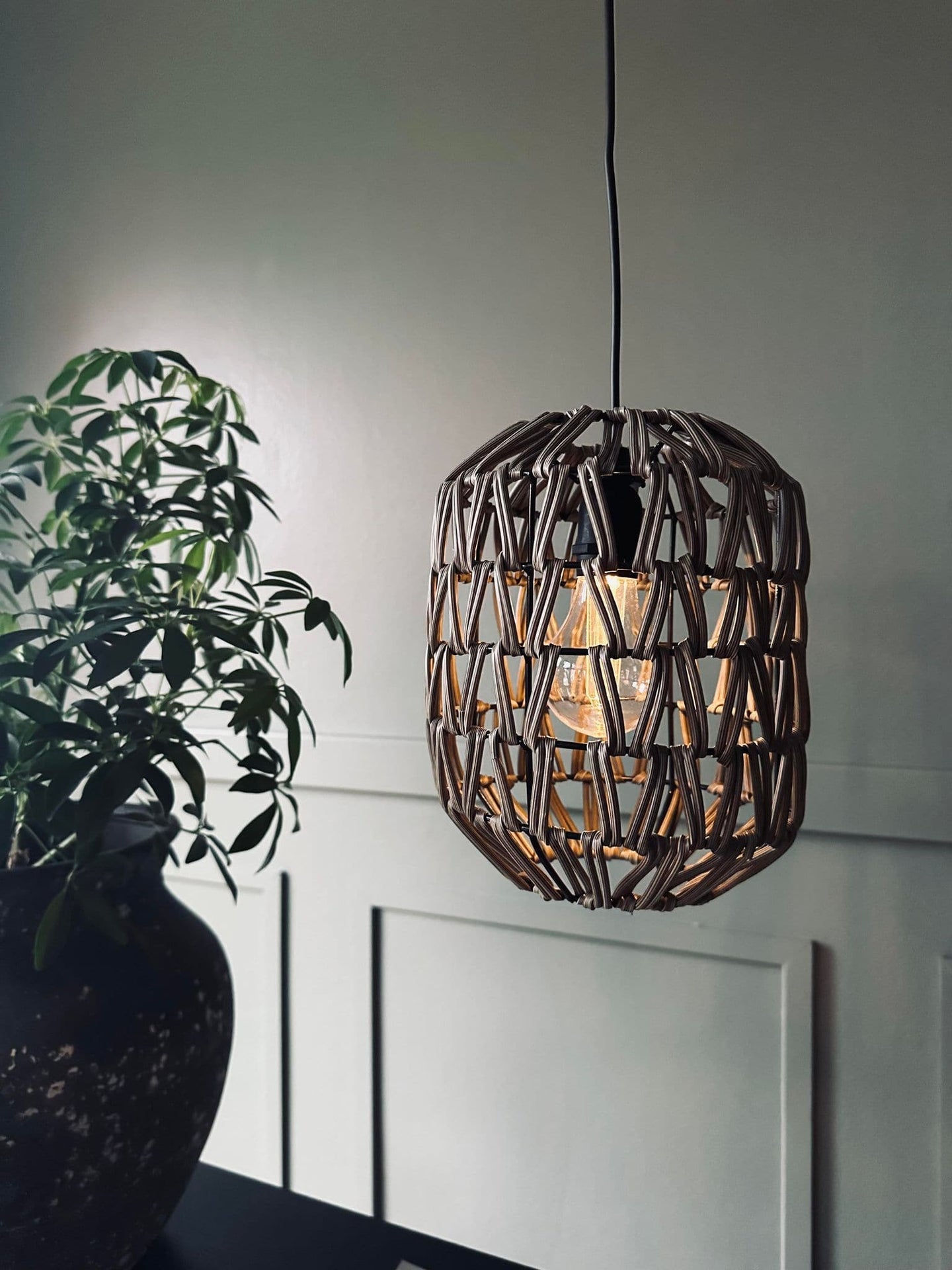 LED-lampa med batterier, timerfunktion – godkänd för inomhus/utomhus - VIAMAJA.DK