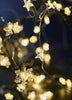 LED-ljusslinga med små snöflingor