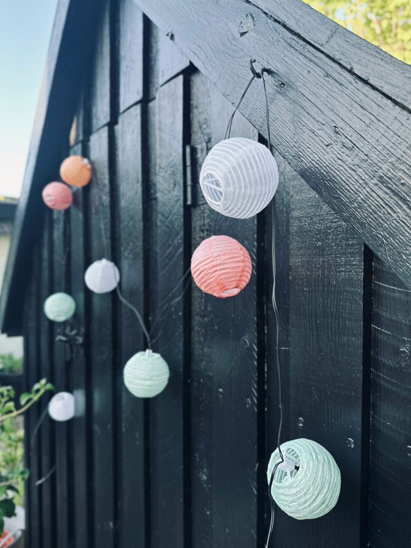 LED Lyskæde med solceller - PASTEL Mix 1 - VIAMAJA.DK
