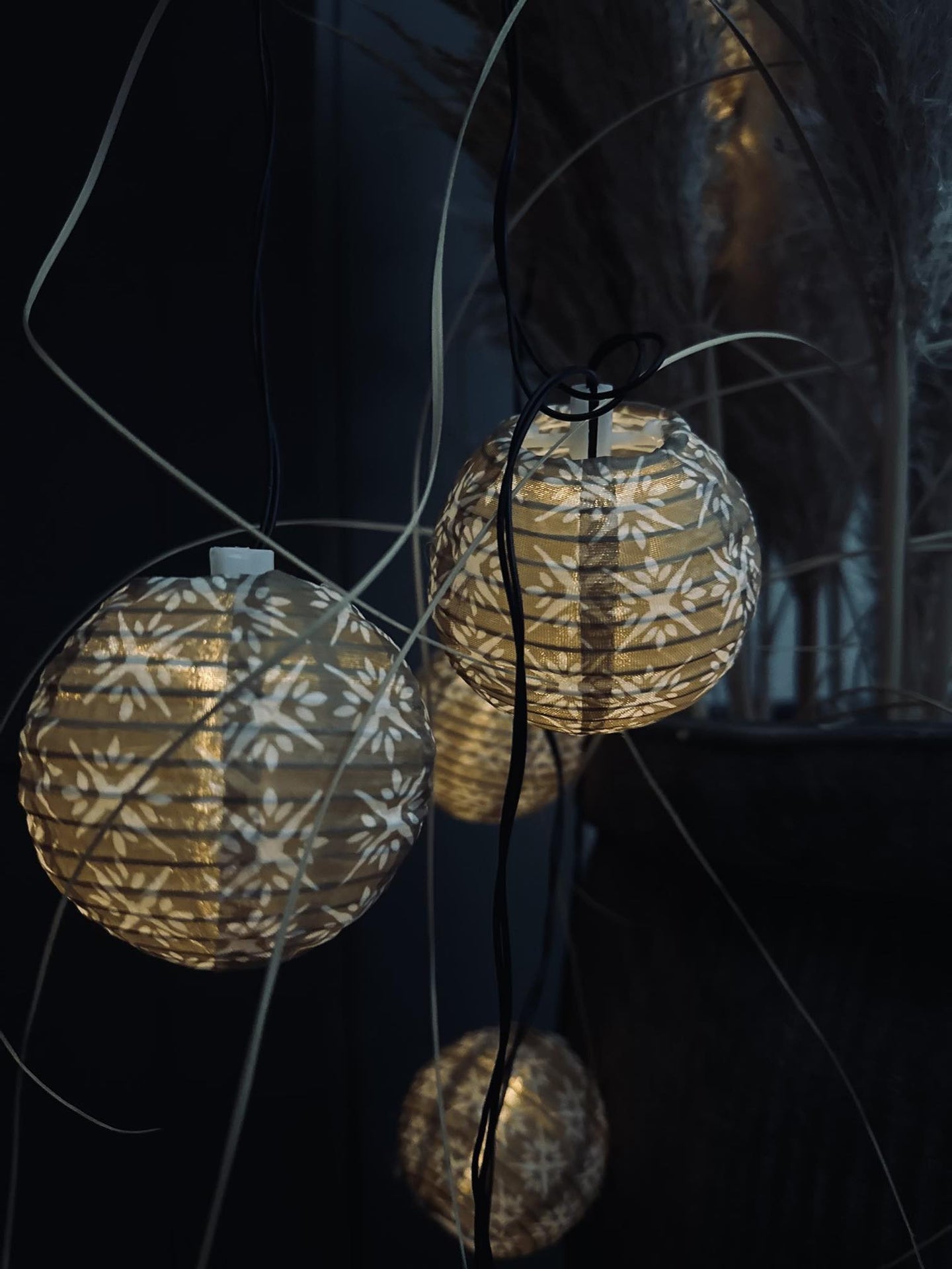 LED Lyskæde med solceller - Summer golden - VIAMAJA.DK