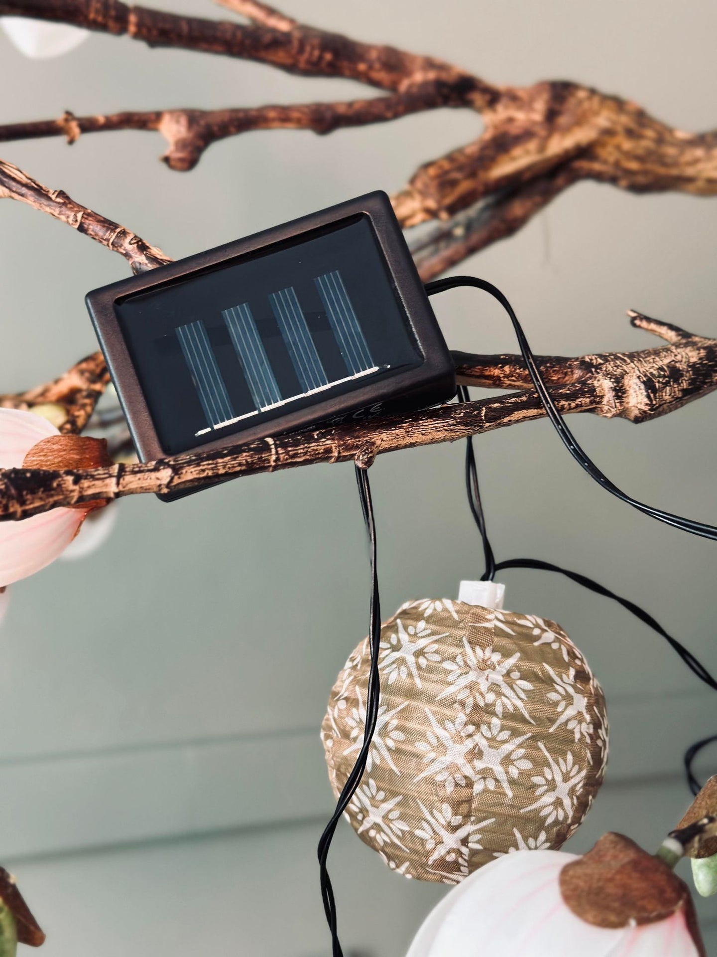 LED Lyskæde med solceller - Summer golden - VIAMAJA.DK
