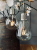 LED-lampa med solceller - Glas MIX