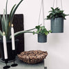 LED vridet kronljus - 2 st Vit 25 cm