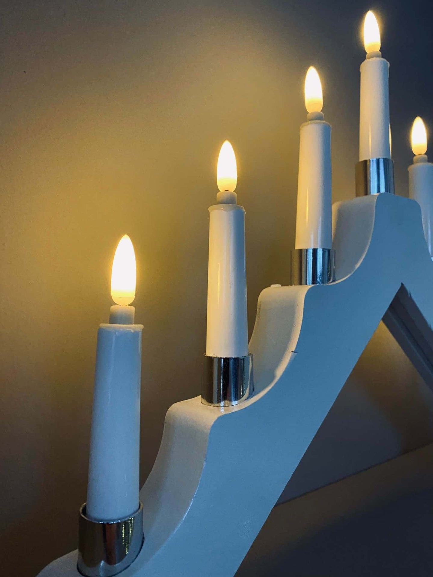 LED Trappestage til batteri m Timer - Ren Nostalgi - VIAMAJA.DK