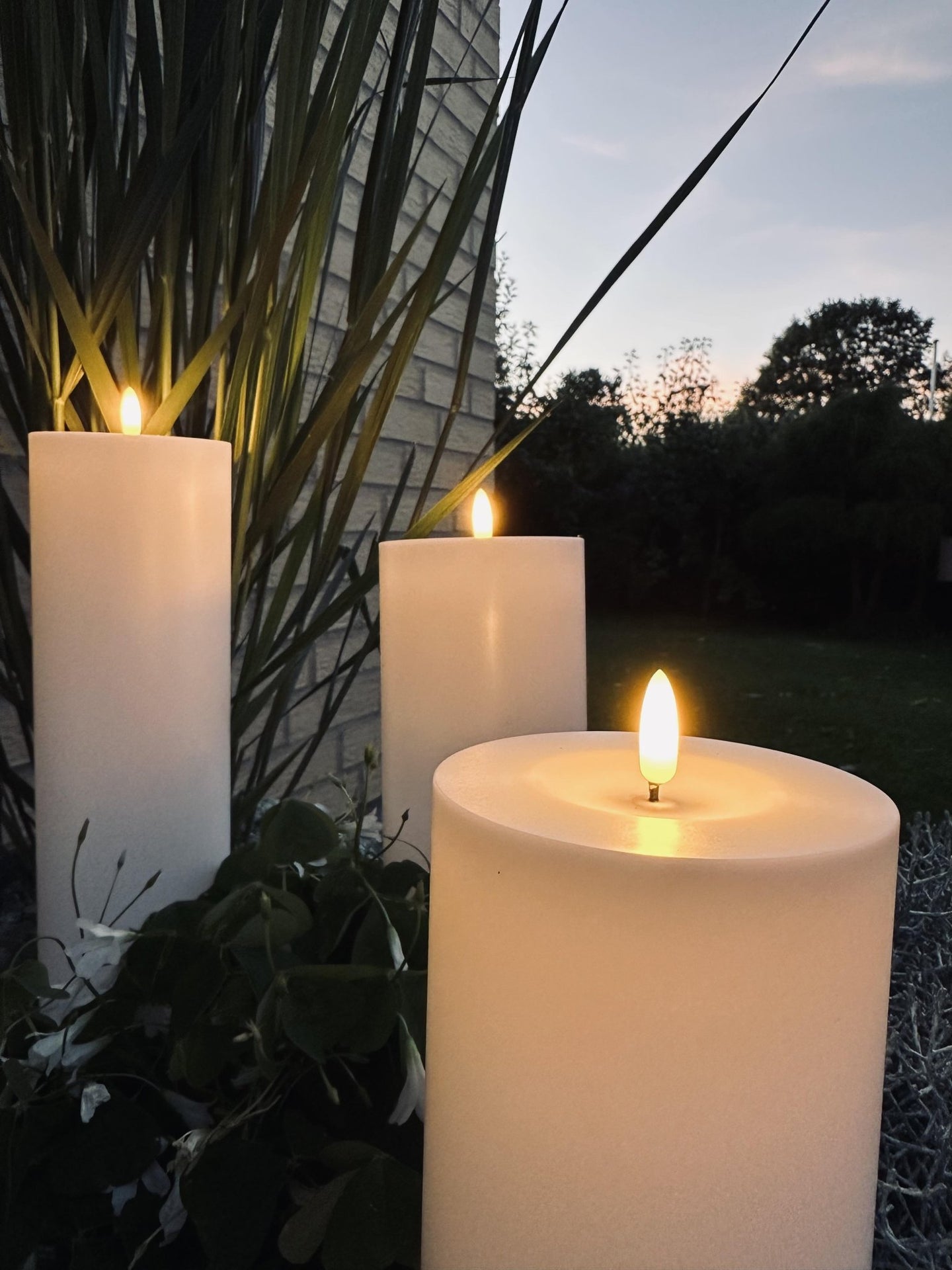 LED Udendørs XL Bloklys 30cm - VIAMAJA.DK