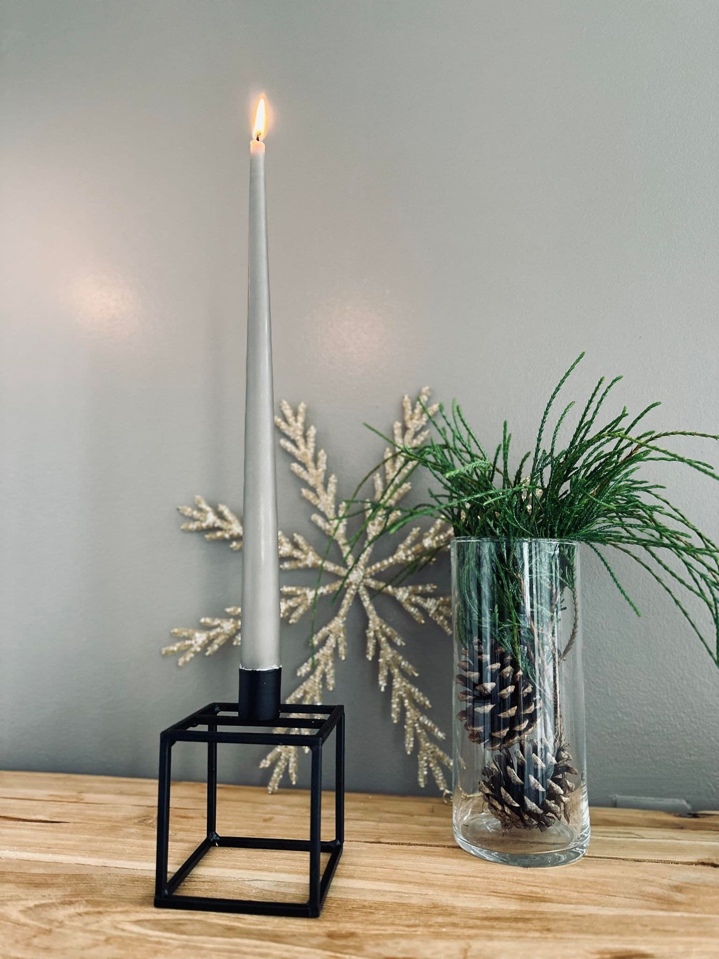 Lysestage Black Nora small - VIAMAJA.DK